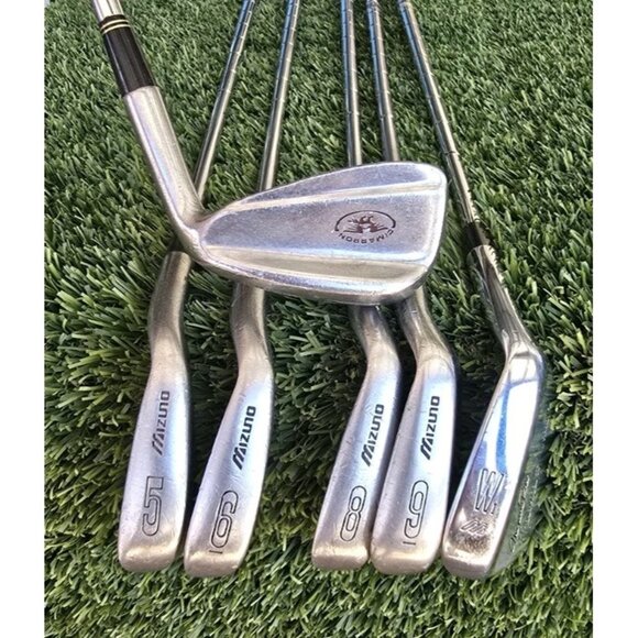 Mizuno Cimarron Iron Set 5-PW Steel Stiff Shafts Pro Tour Model 52* U Grooves - Picture 1 of 13